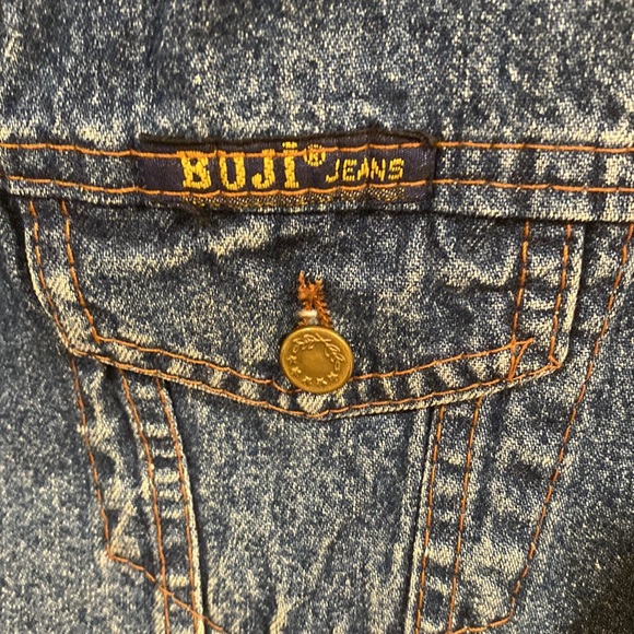 Vintage Jean Corset Vest 😍 - Picture 3 of 5